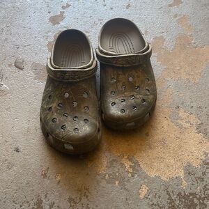 Woodland crocks (size 9.5)